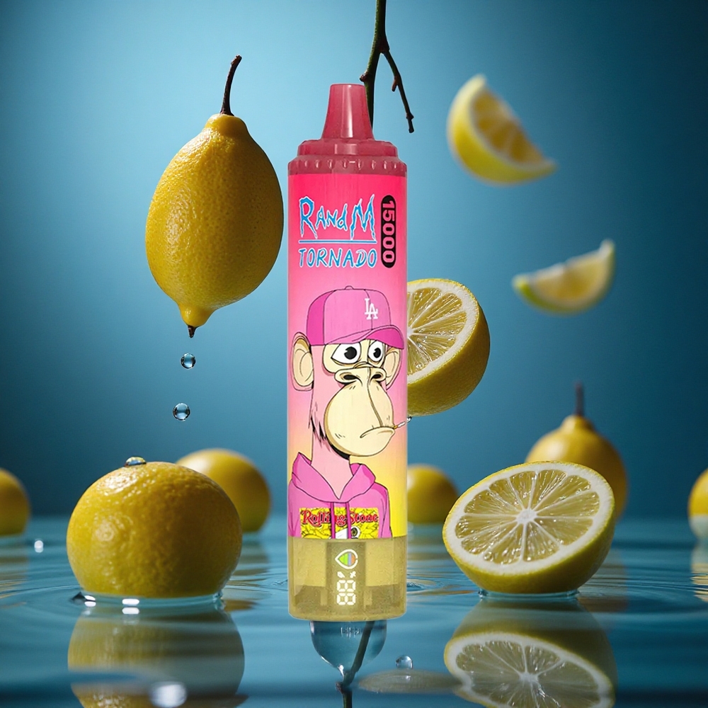 RandM Fumot Tornado 15000 Puff Limon LCD Ekran Turkey vapes