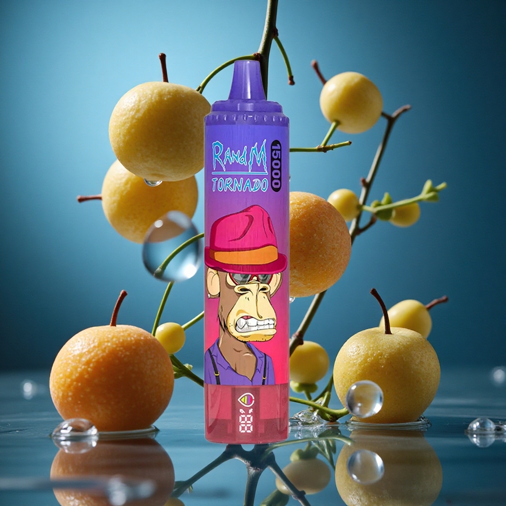 RandM Fumot Tornado 15000 Puffs 25ml Ekşi Elma Turkey vapes