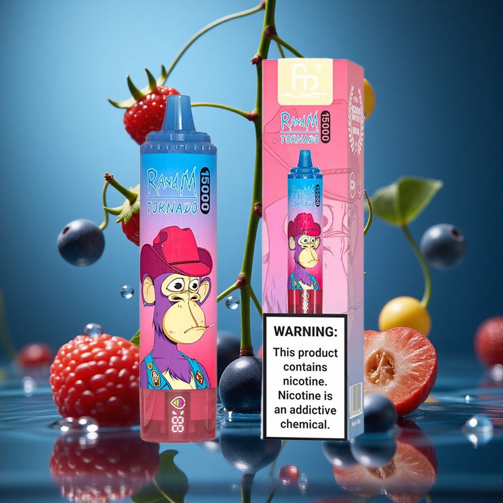 RandM Fumot Tornado 15000 Puffs Karışık Meyve Turkey vapes