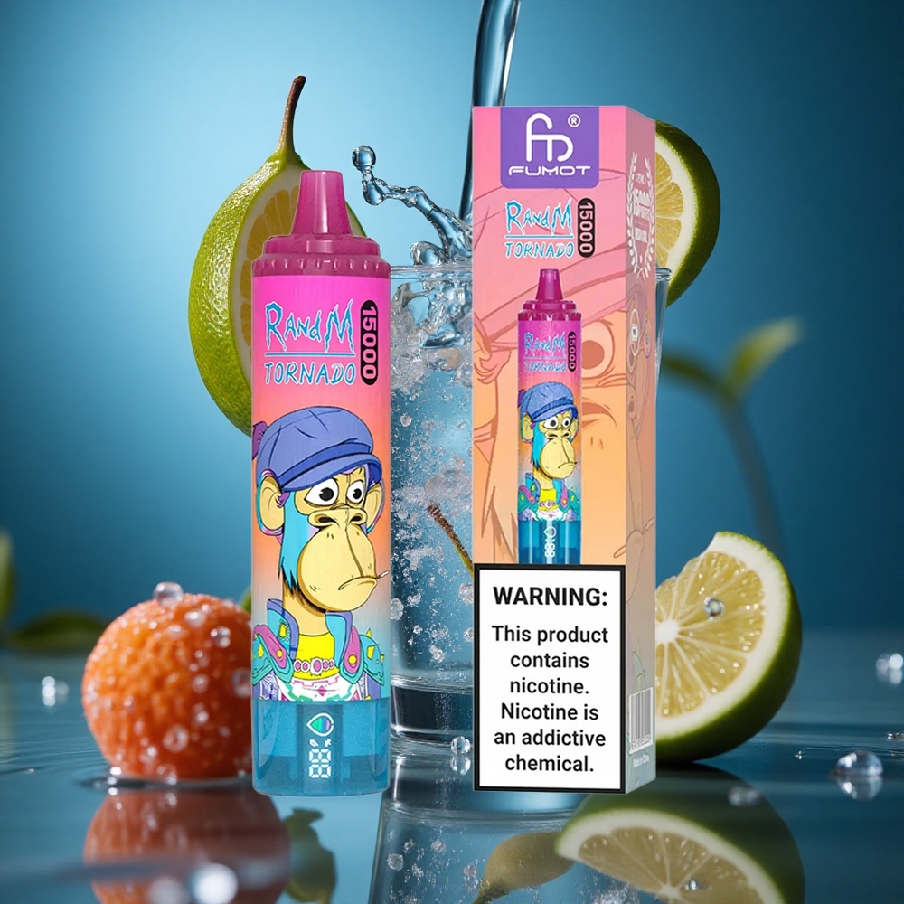 RandM Fumot Tornado 15000 Puffs Limonata Turkey vapes