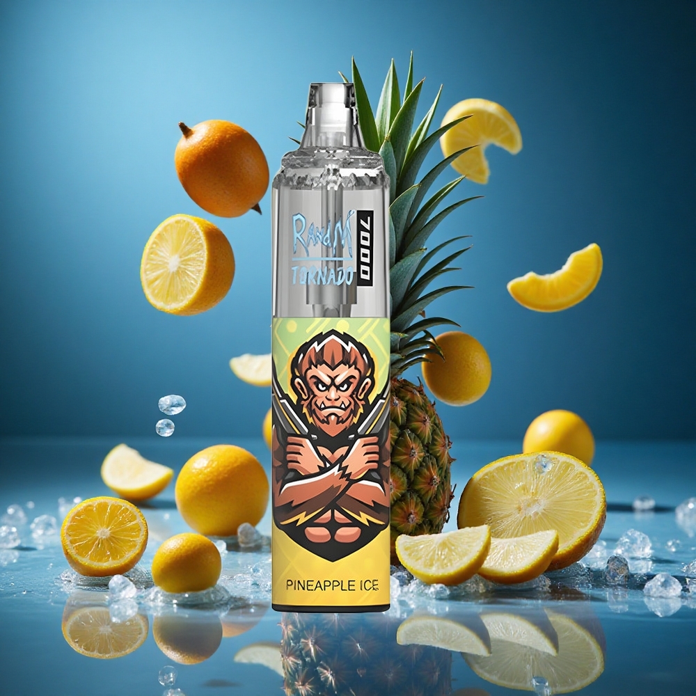 RandM Fumot Tornado 7000 Puff Ananas Buz Turkey vapes
