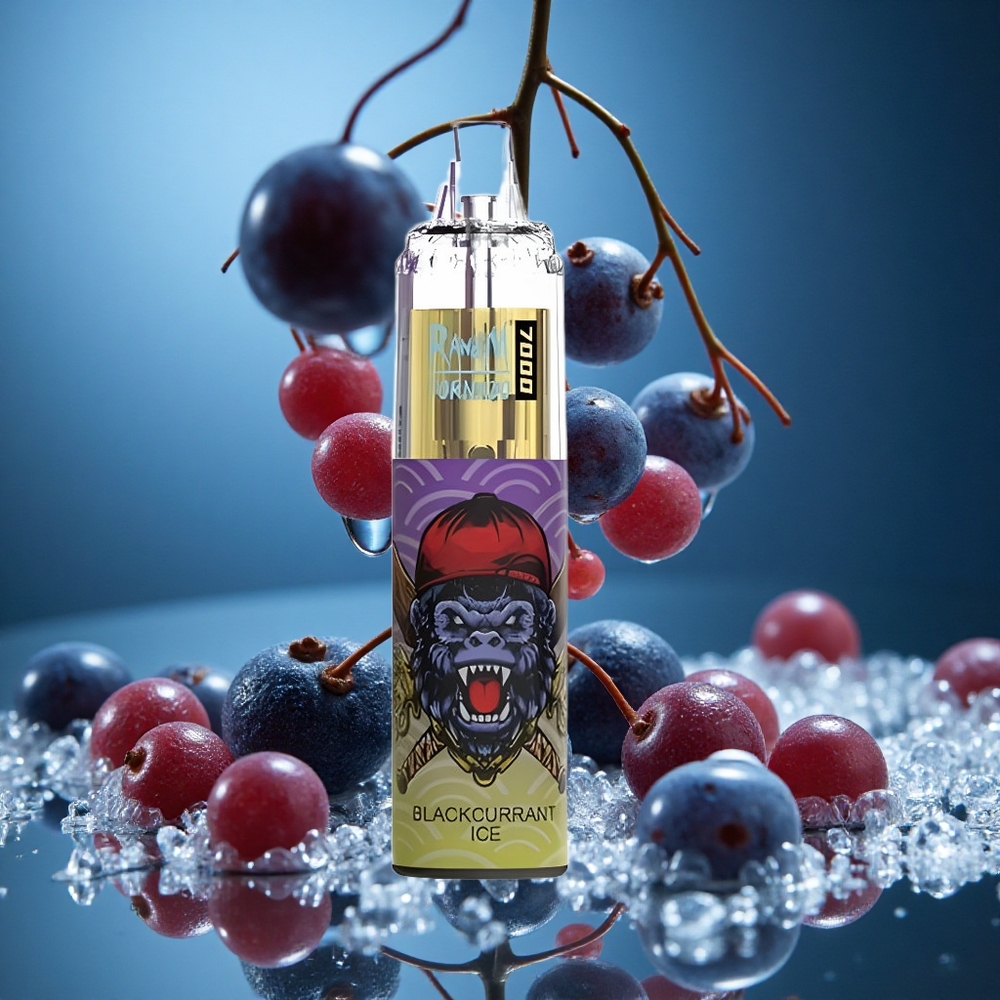 RandM Fumot Tornado 7000 Puff Böğürtlen Buz + Turkey vapes