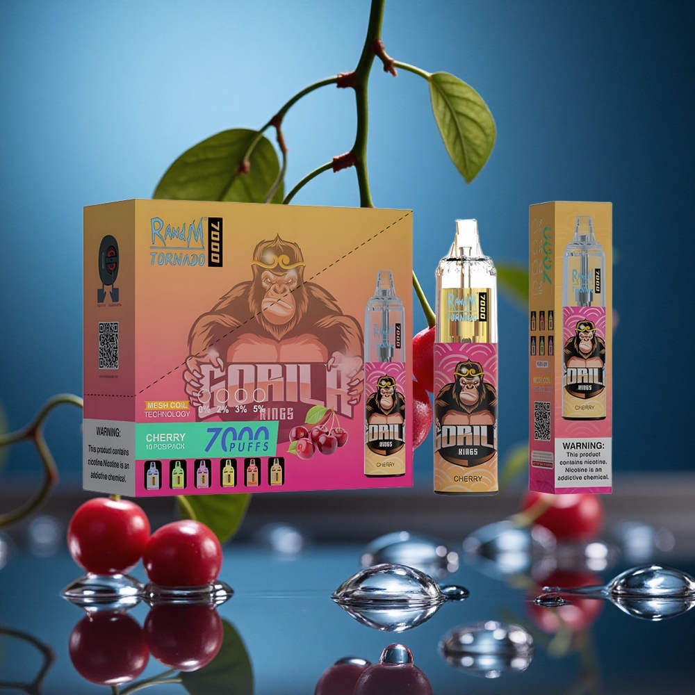 RandM Fumot Tornado 7000 Puff Kiraz 14 ML Turkey vapes