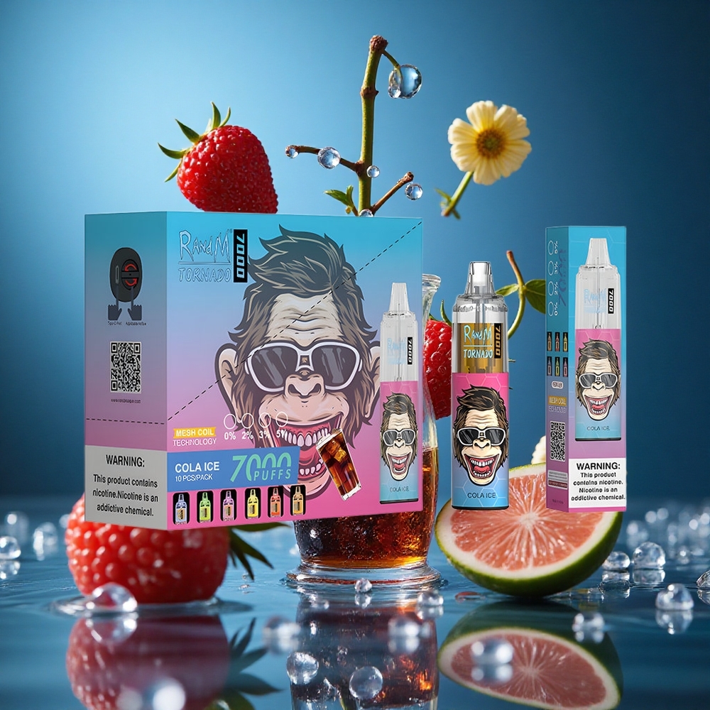 RandM Fumot Tornado 7000 Puff Kola Buz Turkey vapes