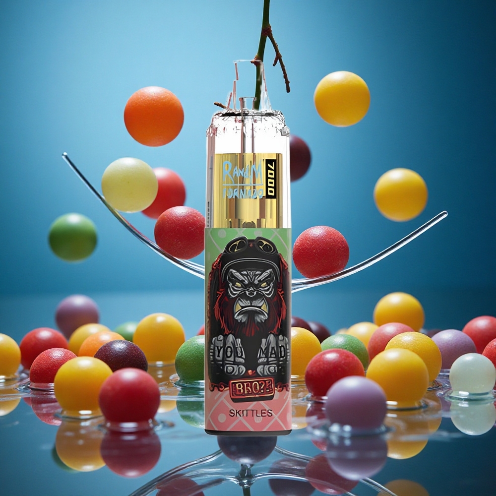 RandM Fumot Tornado 7000 Puff Skittles (Ekspres) Turkey vapes