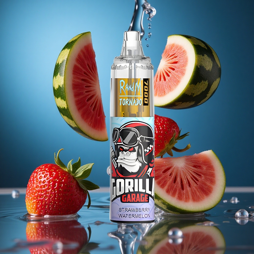 RandM Fumot Tornado 7000 Puff Çilek Karpuz Turkey vapes
