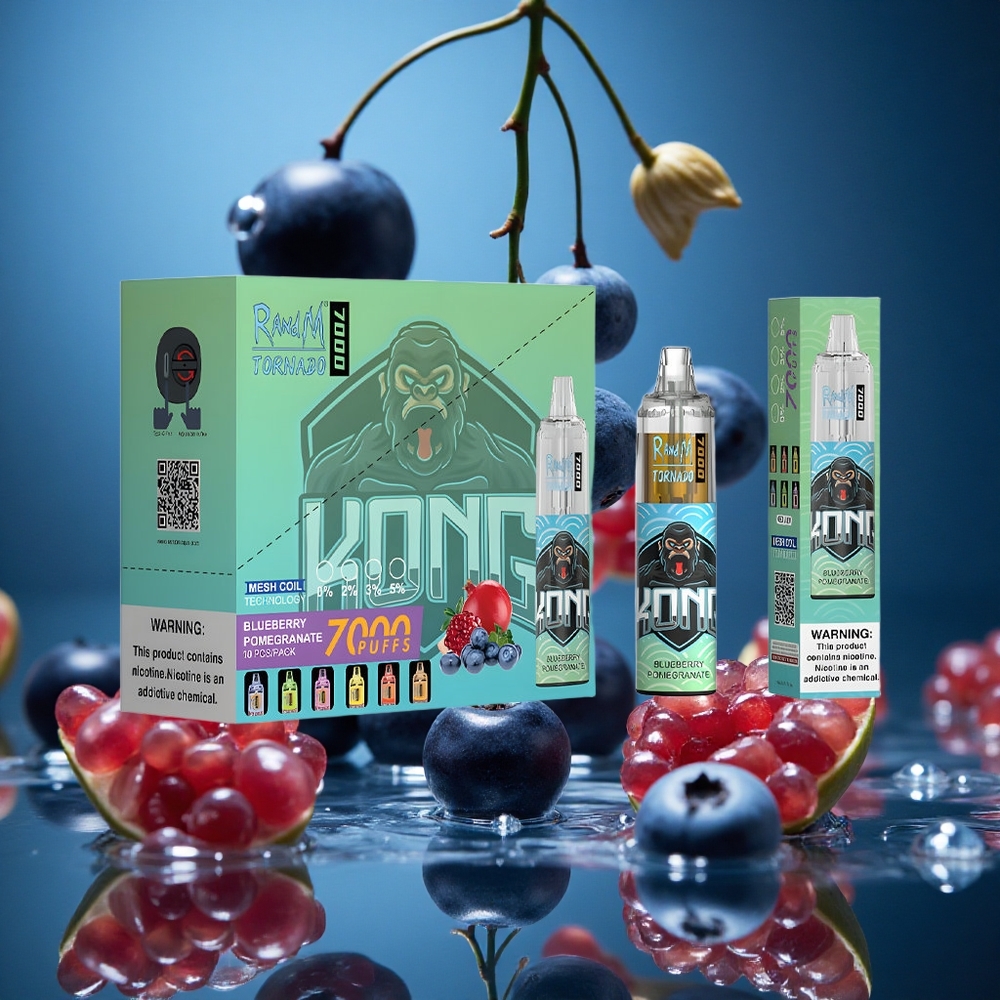 RandM Fumot Tornado 7000 Puffs Ahududu Nar Turkey vapes