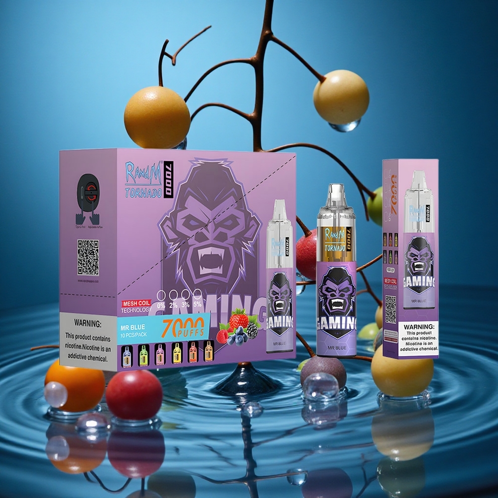 RandM Fumot Tornado 7000 Puffs Dr. Mavi Turkey vapes