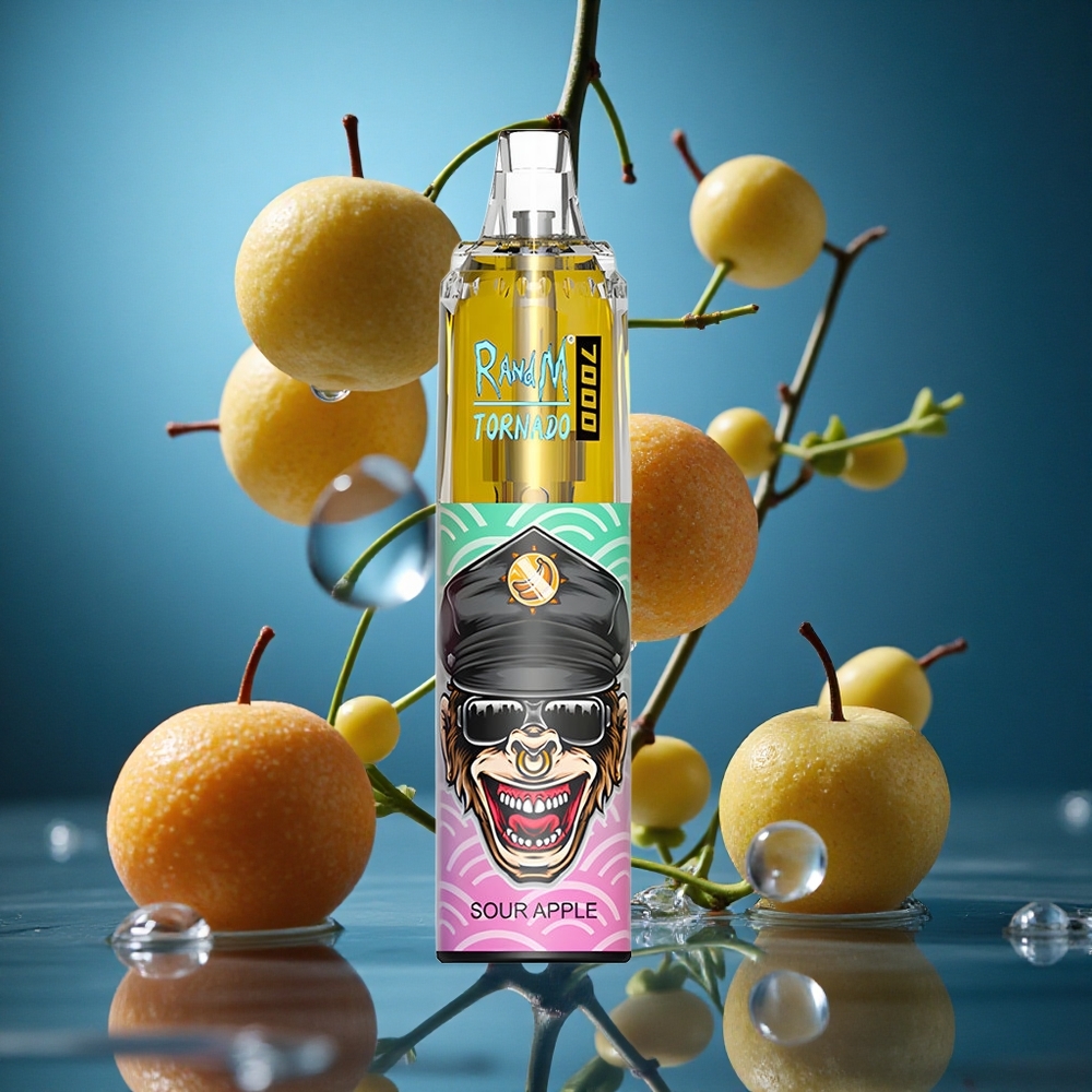 RandM Fumot Tornado 7000 Puffs Ekşi Elma Türkiye vapes