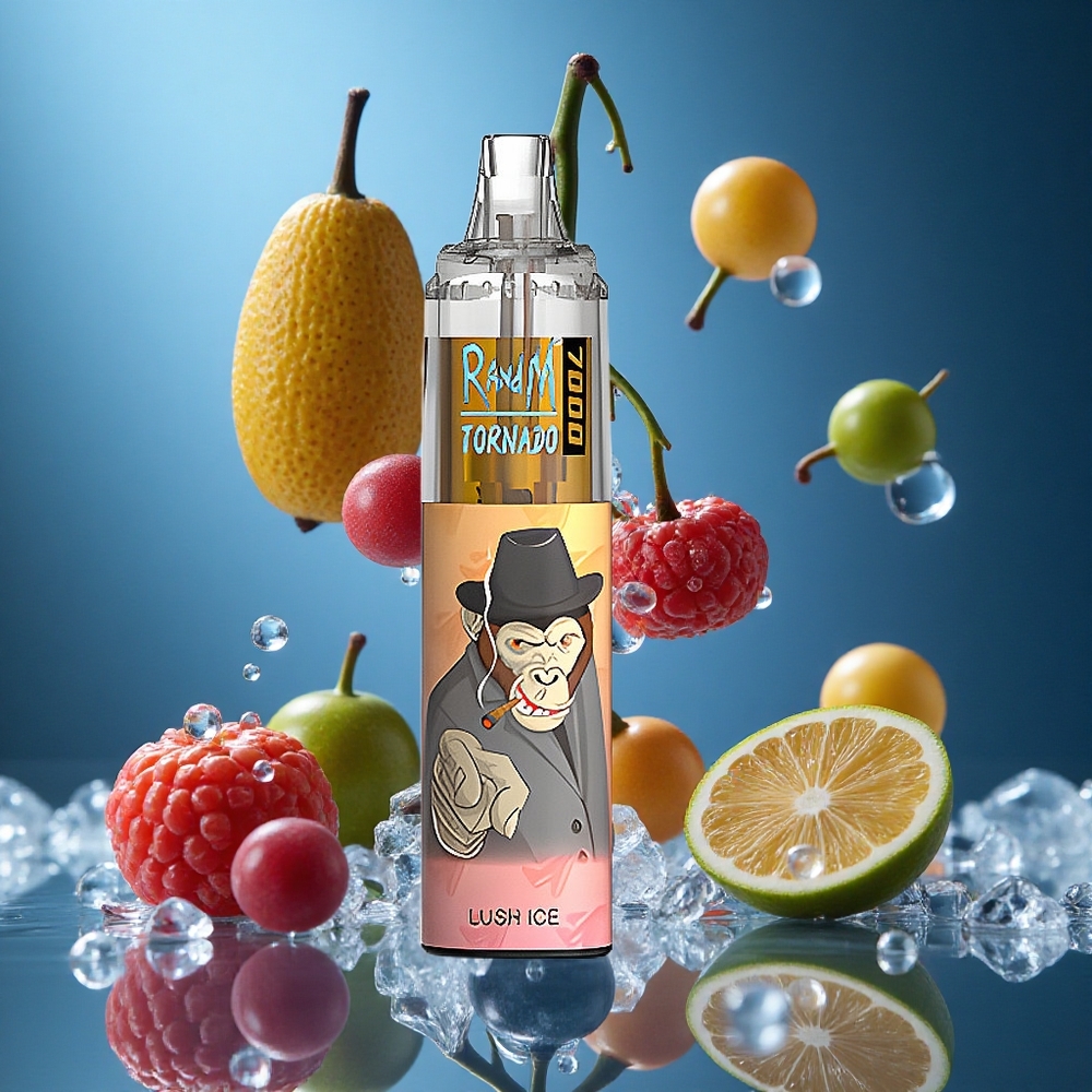 RandM Fumot Tornado 7000 Puffs Lüks Buz Turkey vapes