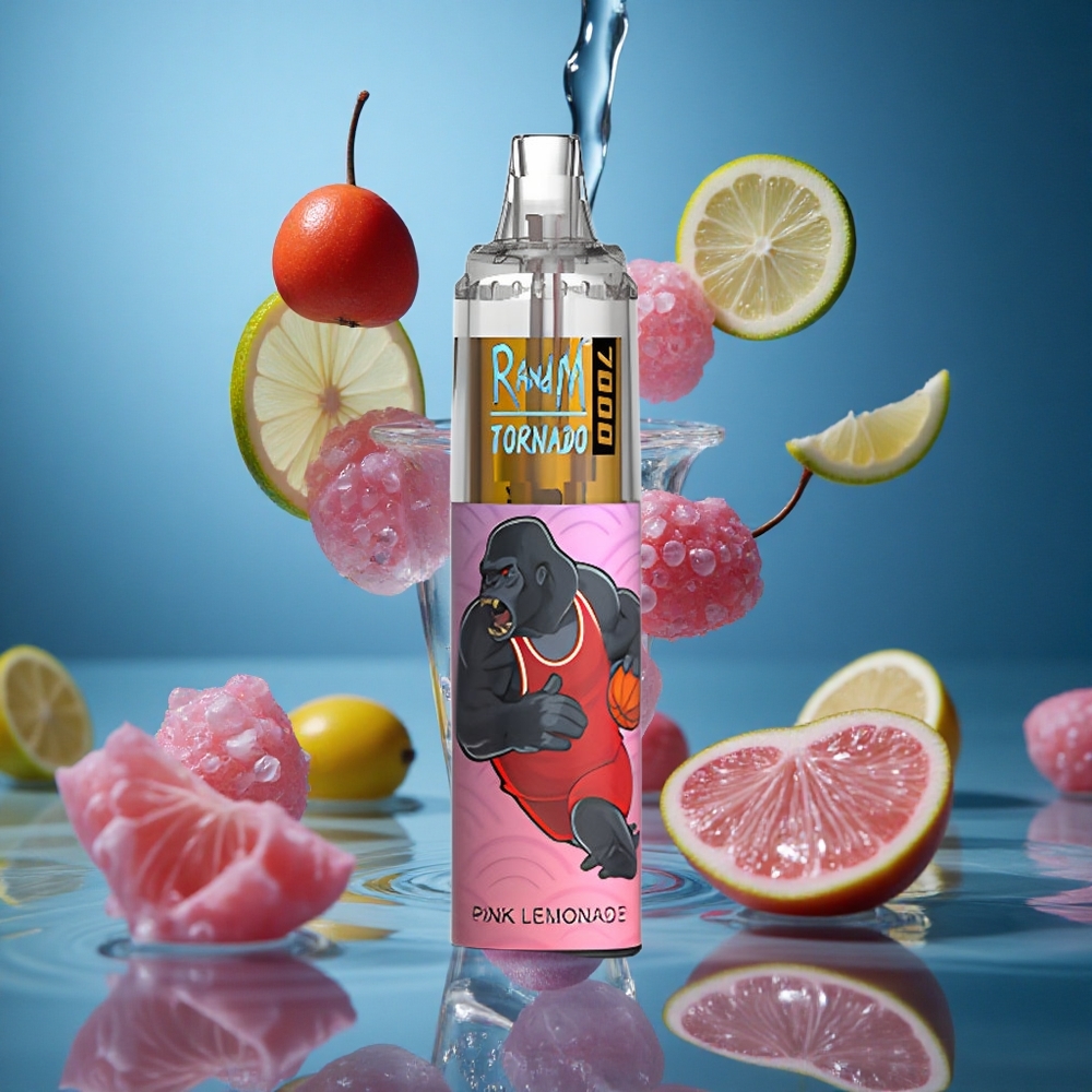 RandM Fumot Tornado 7000 Puffs Pembe Limonata Turkey vapes