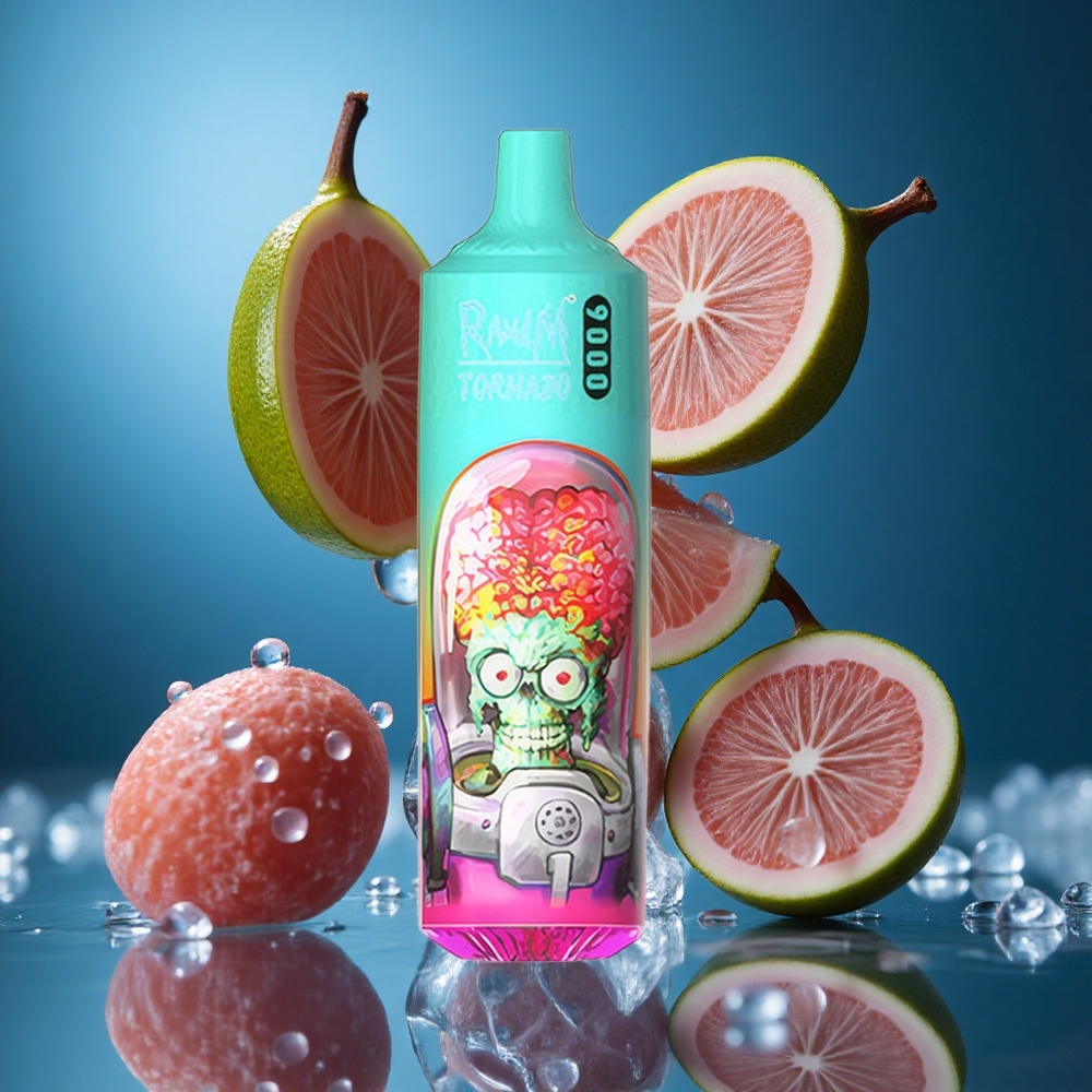 RandM Fumot Tornado 9000 Puffs Guava Buz Turkey vapes