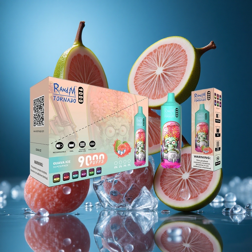 RandM Fumot Tornado 9000 Puffs Guava Buz Turkey vapes