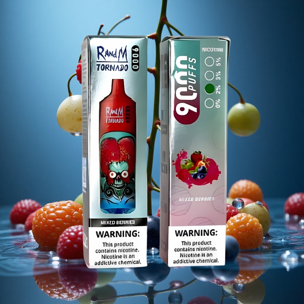 RandM Fumot Tornado 9000 Puffs Karışık Meyveler 850 mAh Şarj Edilebilir Turkey vapes