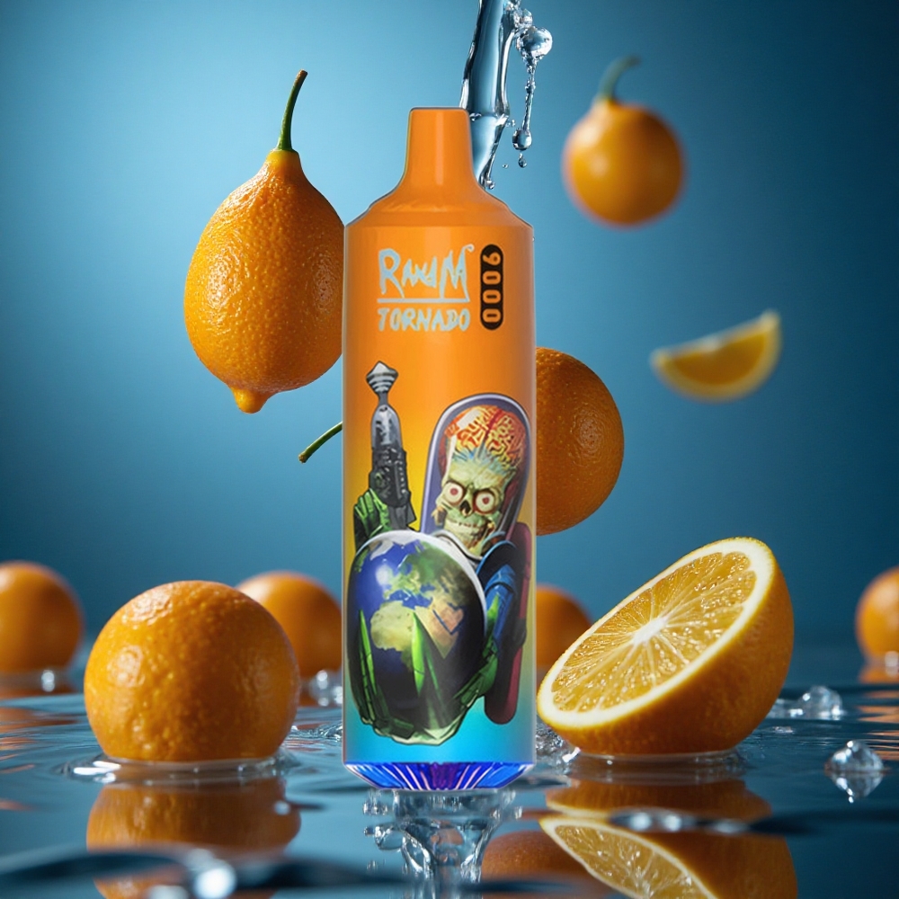 RandM Fumot Tornado 9000 Puffs Portakal Gazoz Turkey vapes