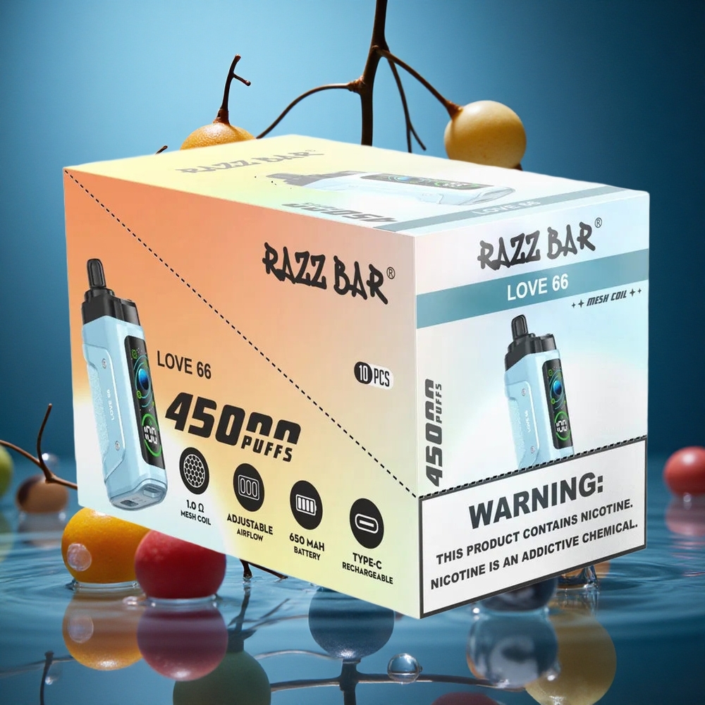 Razz Bar 45000 Puff Ahşap Sargılı Bobin Aşk 66 Turkey vapes