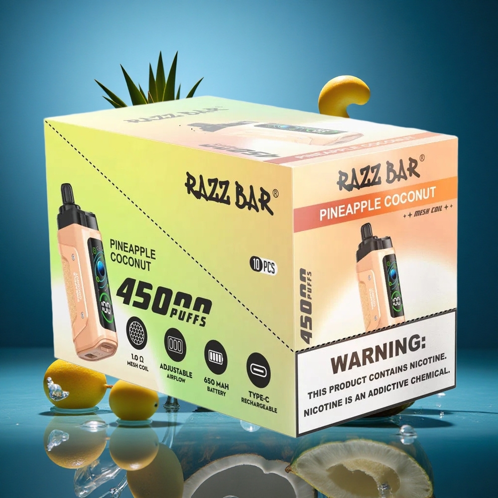 Razz Bar 45000 Puff Ananas Hindistan Cevizi Turkey vapes