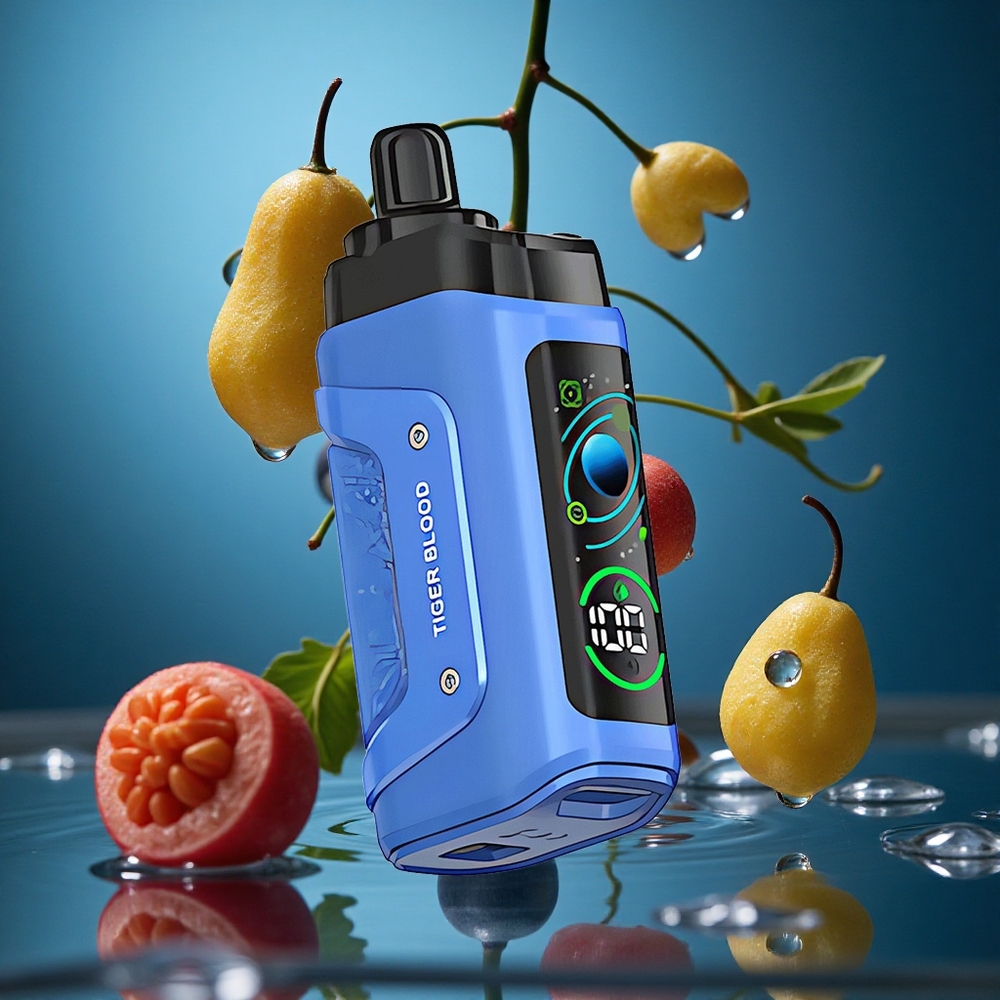 Razz Bar 45000 Puff Ayarlanabilir Hava Akışı Tiger Kanı Turkey vapes