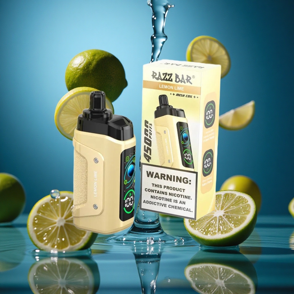 Razz Bar 45000 Puff Limon Lima Aromalı Turkey vapes