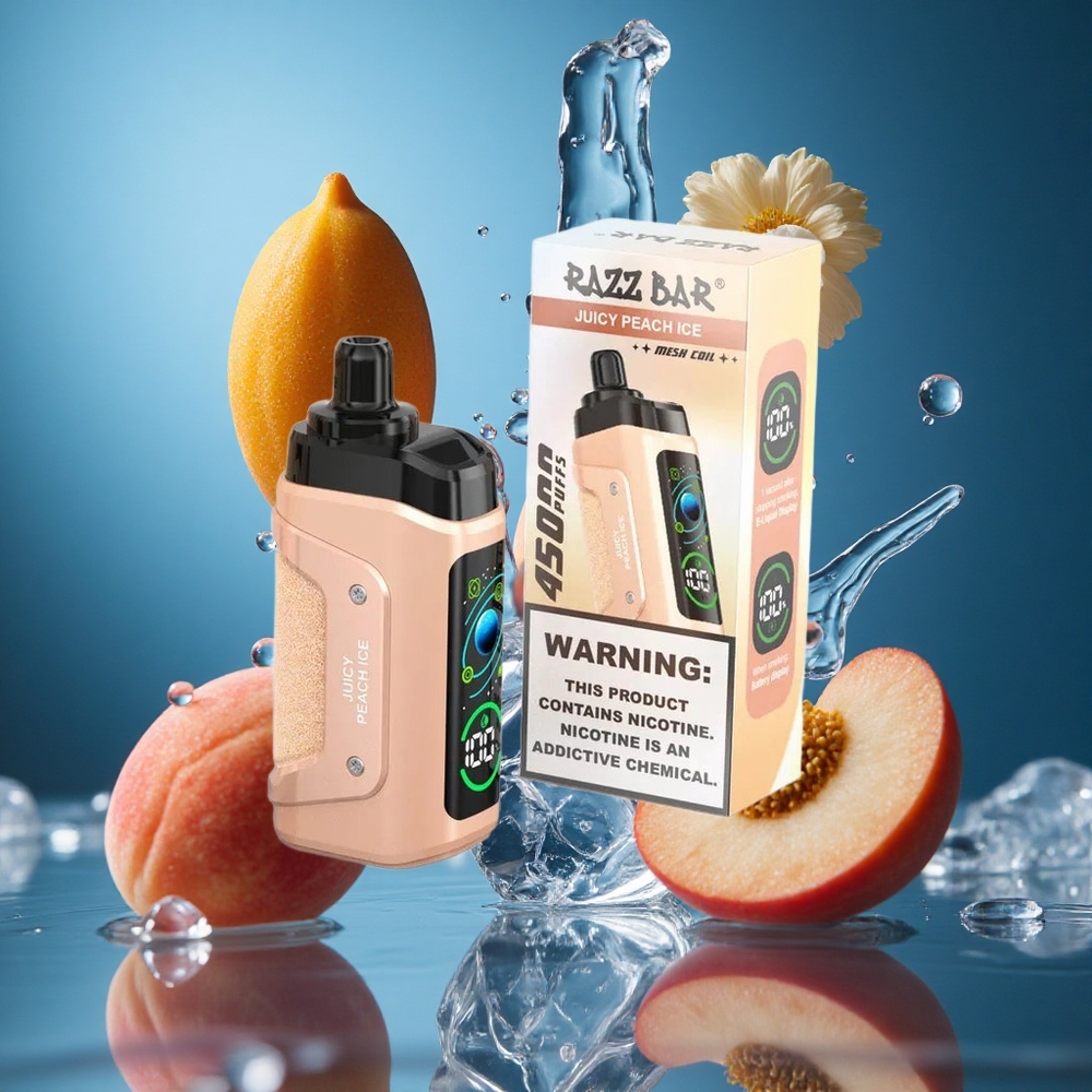 Razz Bar 45000 Puff Şeftali Buz Aromalı Turkey vapes