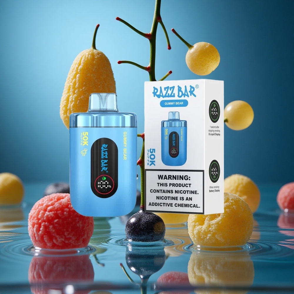 Razz Bar 50K Puffs Ayı Şekeri Turkey vapes
