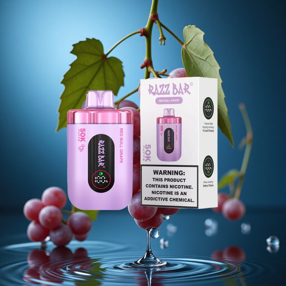 Razz Bar 50 Bin Puff Red Bull Üzüm Turkey vapes