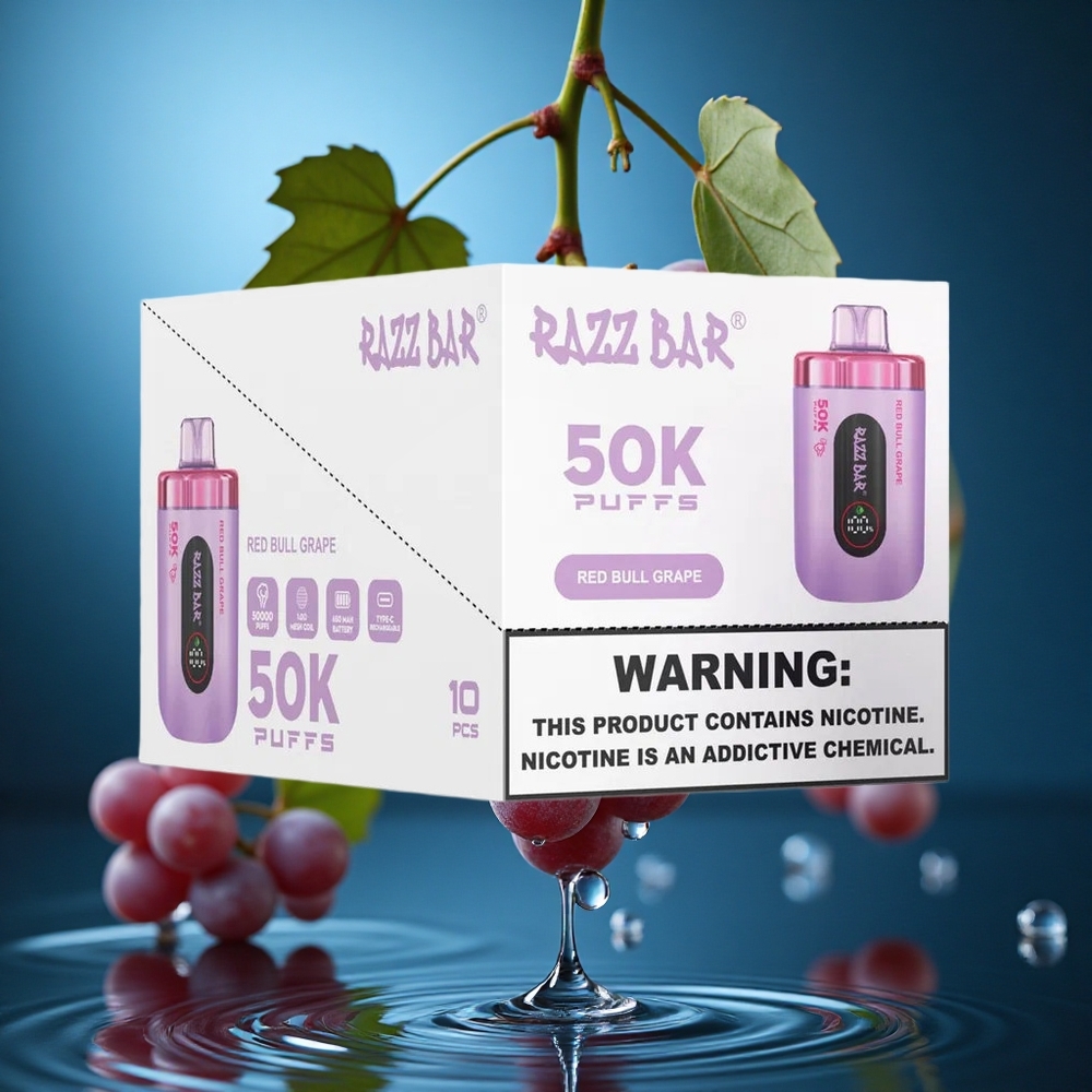 Razz Bar 50 Bin Puff Red Bull Üzüm Turkey vapes