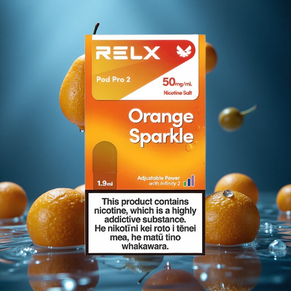 RELX Pod Pro 2 600 Puff 1.9ml Portakal Pırıltı Turkey vapes