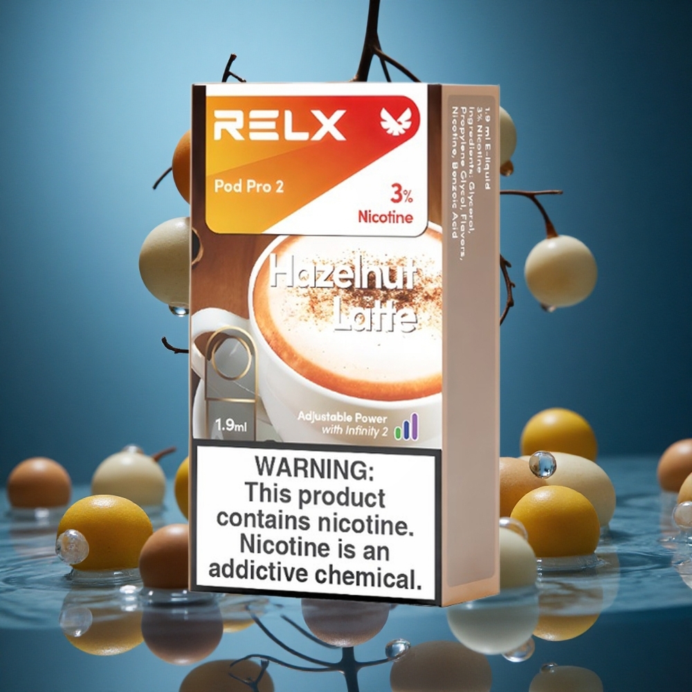 RELX Pod Pro 2 600 Puff Fındık Latte Turkey vapes