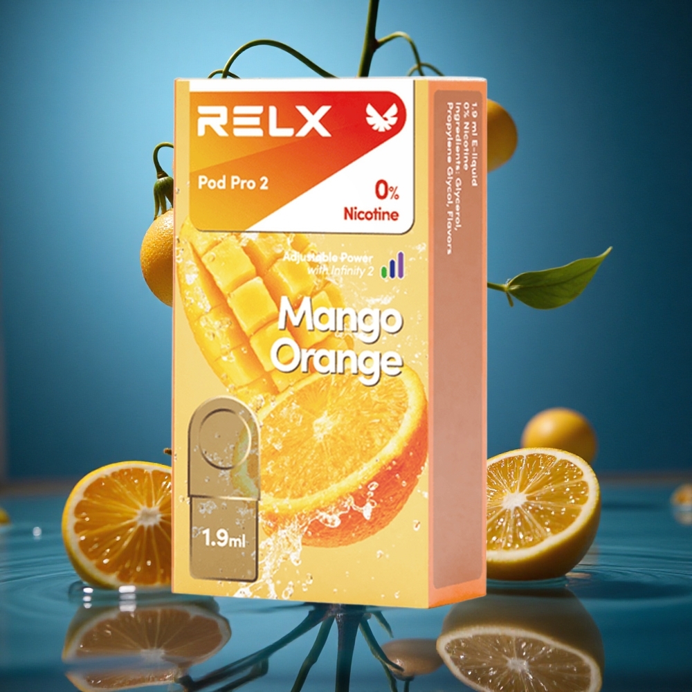 RELX Pod Pro 2 600 Puff Mango Portakal Turkey vapes