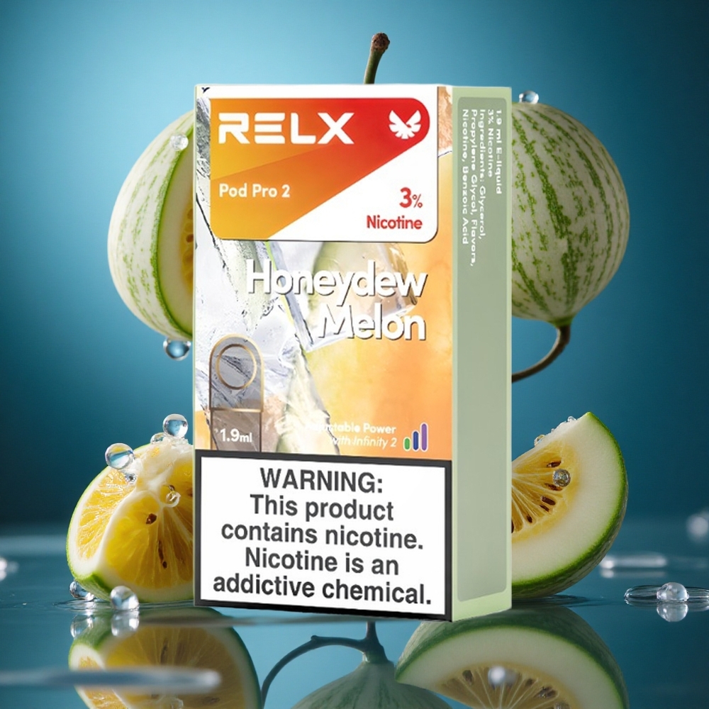 RELX Pod Pro 2 600 Puffs Ballı Kavun Aromalı Turkey vapes