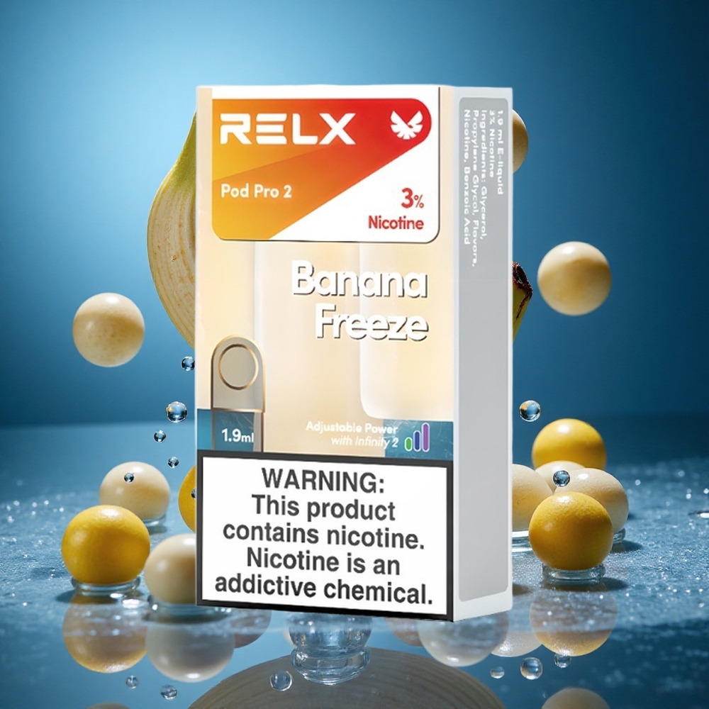 RELX Pod Pro 2 600 Puffs Muz Dondurma Türkiye Vapes