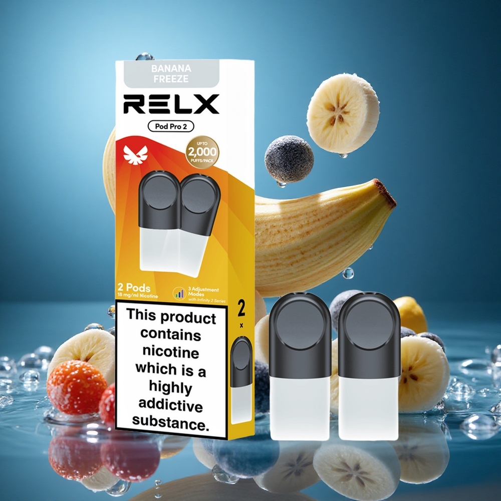 RELX Pod Pro 2 600 Puffs Tatlı Muz Dondurma Turkey vapes
