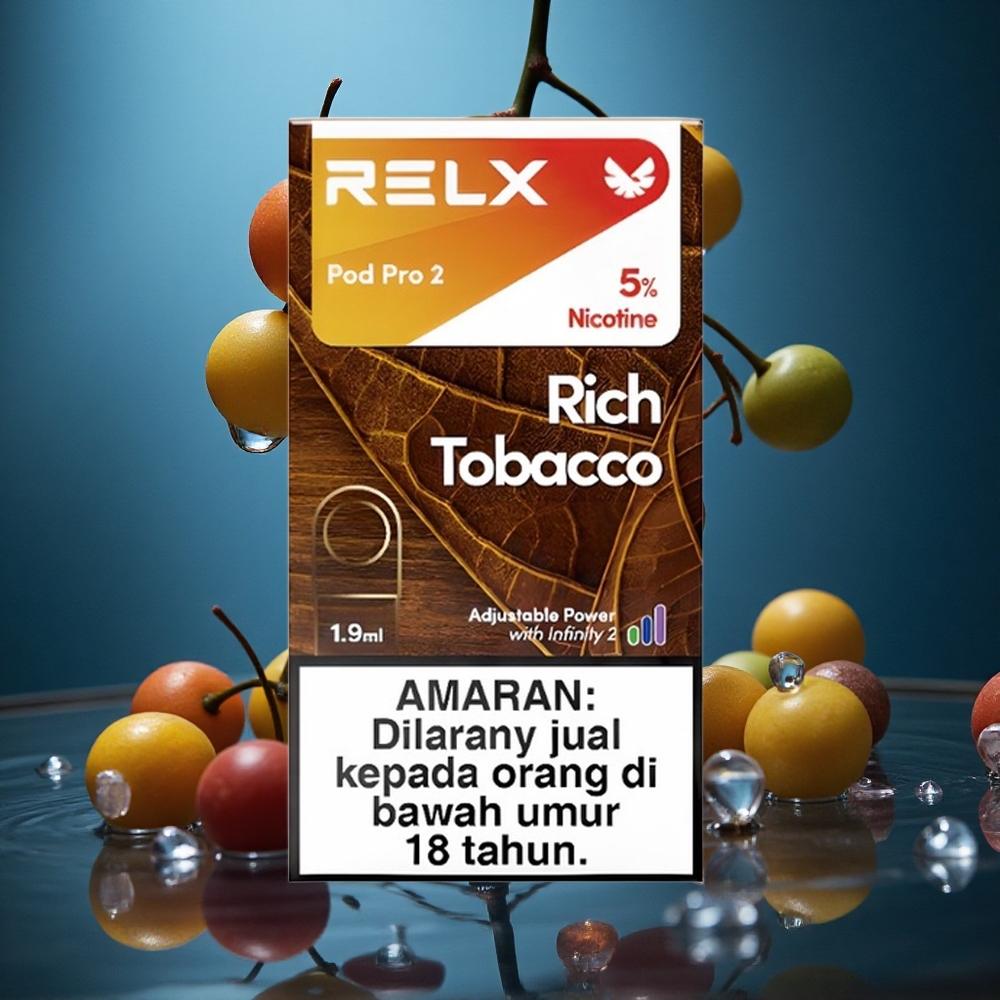 RELX Pod Pro 2 600 Puffs Zengin Tütün Aromalı Turkey vapes