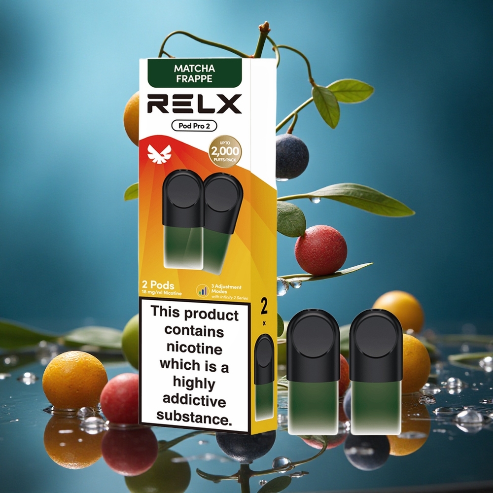 RELX Pod Pro 2 600 Puffs Çay-Matcha Frappe Çay Turkey vapes