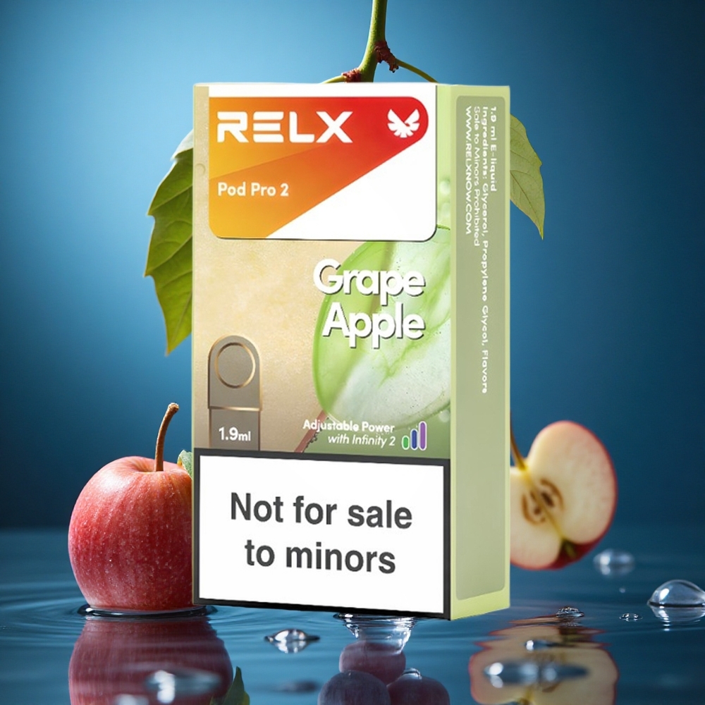 RELX Pod Pro 2 600 Puflük Elma Üzüm Türü Turkey vapes